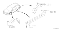 91112FL120-GARNISH ASSY FEN RH