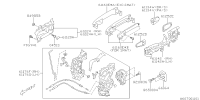 61134FJ050I6-COVER HDL OUT DR FP