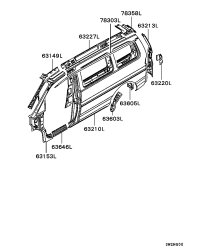 MR125799-SIDE SILL,FR FLOOR,O