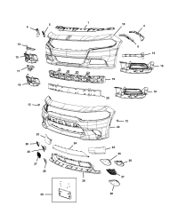 68213539AC-(F)LAMP SIDE MARKER