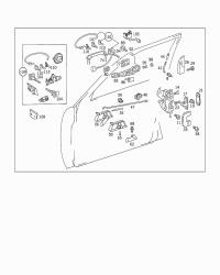 1247600570-HDL ASSY-ROOF ASSIST FR,LH