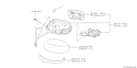 91054FG010-COVER MIRROR BODYLH