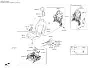 88300F9540WBY-BACK ASSY-FR SEAT,LH