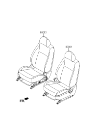 88002F9BC0WBY-SEAT ASSY-FRONT,RH