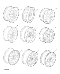 10191844-WHEEL ALUMINUM