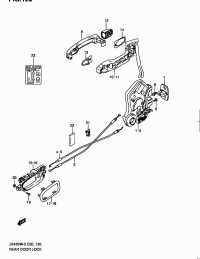 8231065J11-LATCH&ACT AY DR RRH