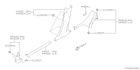 94060FL050VH-COVER SILL SD FR LH