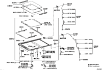 6380158050-GLASS SUB-ASSY, REAR SLIDE ROOF