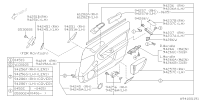 94266AG020-PANEL PWR WDO SW SRH