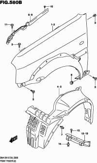 7248181A01-LINING,FR FENDER,R ATK412