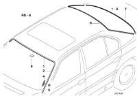 51318162826-COVER-WINDSHIELD/E46