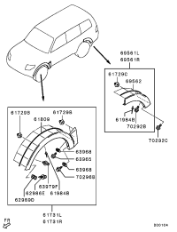 7420A077WA-OVERFENDER,FR LH