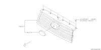 91121SA082-GRILLE ASSY F A