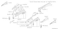51625AG2109P-BRKT FENDER SD CPLH