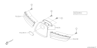 91121XA20A9E-GRILLE ASSY F A