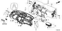 77100TX4A00ZA-PANEL,INS*NH167L*