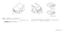 93013XC000-ORNAMENT ASSY F N