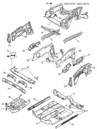 92101110-MEMBER ASSY-ENGINE MOUNTING
