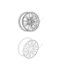 24102502-WHEEL ALUMINUM