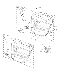 24105438-HANDLE L- NH167L