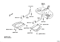 SU00301050-PROTECTOR, FUEL TANK, NO.1
