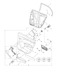 FVB90003A-HANDLE L- NH167L