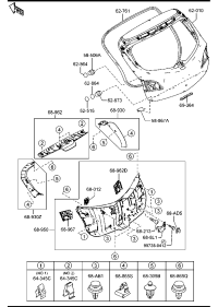 BFF96896602-RECESS,LIFT GATE TRI