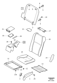30749324-BOLTRR SUSP STABILIZER
