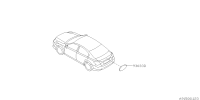 93033AJ000-ORNAMENT ASSY F N