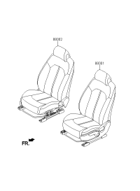 88002C3KA0VC3-SEAT ASSY-FRONT,RH