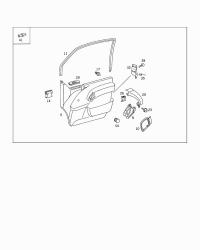 6387270480-HDL ASSY-ROOF ASSIST FR,LH