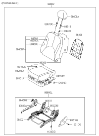 880040M001XFX-SEAT ASSY-FRONT,RH