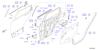 828122GJ0A-TAPE-RR DOOR,RH