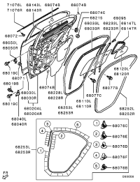 5730A667-PANEL ASSY,RR DOOR,LH
