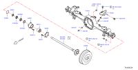 381644JA0B-SHAFT-REAR AXLE,RH
