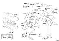 9038606011-BUSH (FOR REAR SEAT CENTER ARMREST)