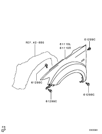 5220F111-OVERFENDER,FR LH