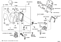 7170550230B0-BOARD SUB-ASSY, FRONT SEAT BACK, RH/LH
