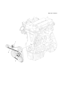 24105942-TENSIONER,DRV BELT