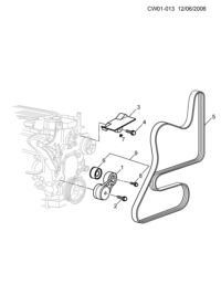 12563083-TENSIONER,DRV BELT