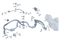2438307900-COOLENT HOSE-FRONT-AUDI-Q7/Q8