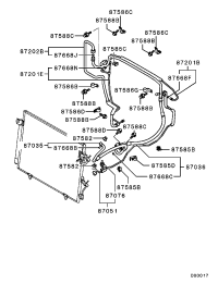 7815A290-HOSE,A/C COMPR SUCTION