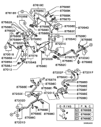 MR146654-HOSE,A/C COMPR SUCTION