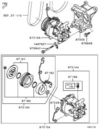 7813A269-CLUTCH ASSY,A/C COMPRESSOR