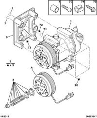 6913E9-BOLT DIAM 8X100-42/VIS CHC STANDAR DI