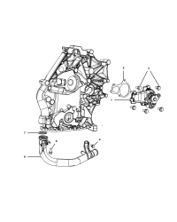 4648952AE-Pump water