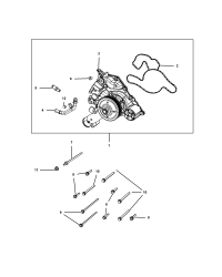 53022209AD-(F)(S)GASKET WATER PUMP