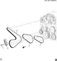 12670574-TENSIONER,DRV BELT(ACDelco #12670574)