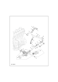 10048231-Pipe assy-engine water outlet