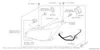 84920SG000-BULB HEAD FOG LAMP